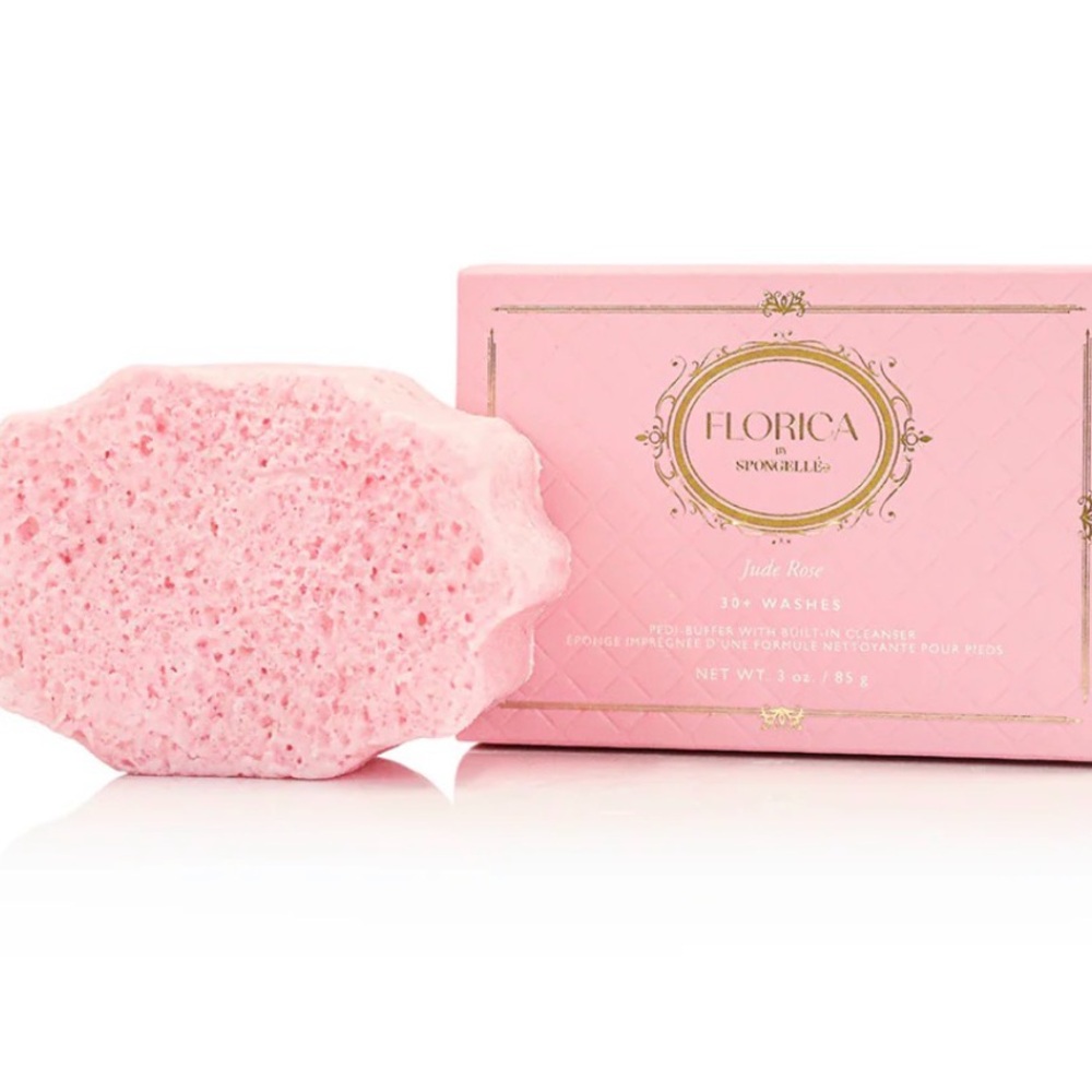 Florica by Spongellé Jude Rose Pedi-Buffer - Pink